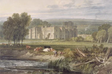 View of Hampton Court, Herefordshire, from the South-East