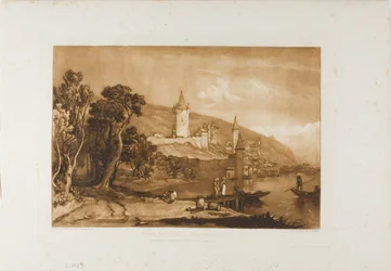 City of Thun, plate 59 from Liber Studiorum