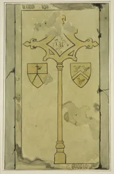 Gravestone in Temple Church