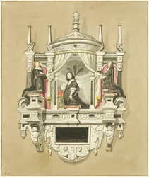 Monument of Mrs. Baynton in St Mark
