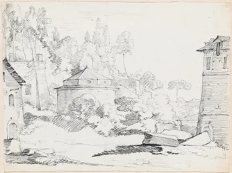 Landscape with the Church of San Teodoro