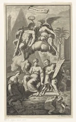Hercules Crowned by Victoria (Title Page for: Cornelis de Bruyn, Voyage to the Levant, 1700)