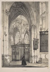 Architecture of the Middle Ages: Church of St. Riquier, near Abbeville