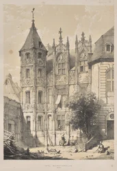 Architecture of the Middle Ages: Hotel Bourgtheroulde, Rouen