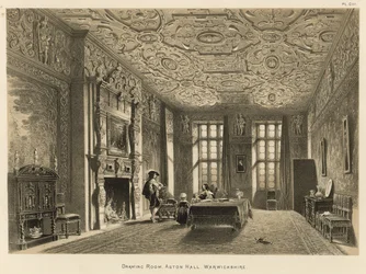 Drawing Room, Aston Hall, Warwickshire