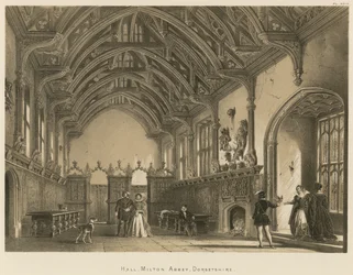 Hall, Milton Abbey, Dorsetshire