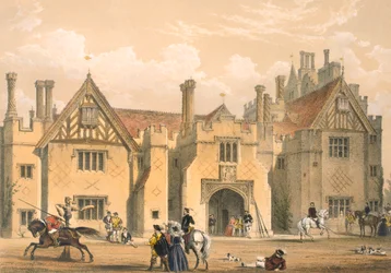 Joust Practice, Compton Wynyates, Warwick