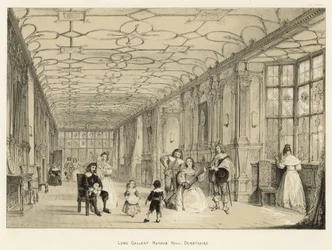 Long Gallery, Haddon Hall, Derbyshire