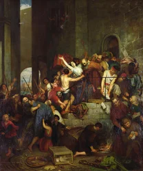 The Looting of a House on the Venetian Island of Guidecca During the Middle Ages