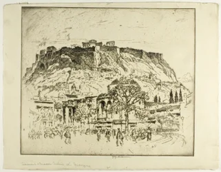 Ancient, Mediaeval and Modern Athens, the Mosque