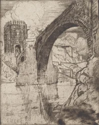 Arch of Bridge of Alcantara