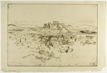 Athens from Mount Lybacettus