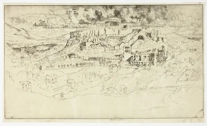 Athens from the Tomb of Philopotes