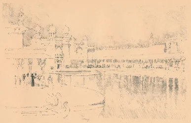 Auto-Lithograph by J. Pennell