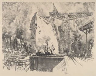 Building the Bismarck, Hamburg