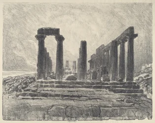 Columns of the Temple of Juno, Girgenti