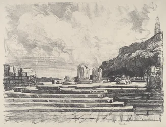Eleusis, the Pavement of the Temple, 1913
