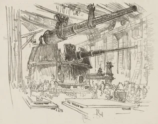 English War Work: Fitting Guns in Turrets