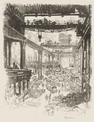 English War Work: The Great Tower, Pig Iron