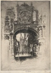 Great Clock; Rouen