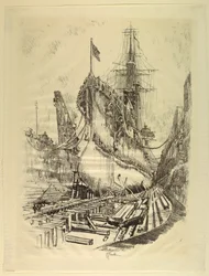 In the Dry Dock