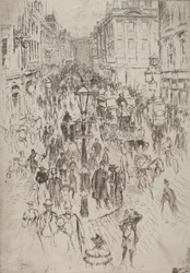 New Oxford Street, London, 1893