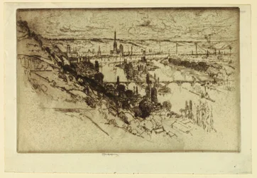 Rouen from Bon Secours