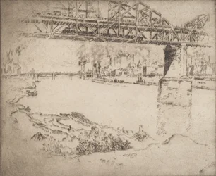 The City Bridge, St. Louis