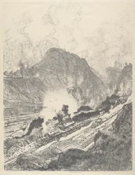 The Cut from Culebra, 1912