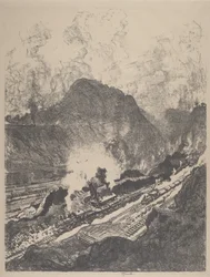 The Cut from Culebra, 1912