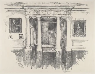 The Hall at Cliveden, 1912