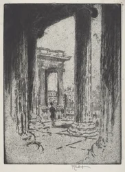 The Portico, British Museum