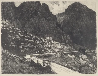 The Shining Rocks, Delphi, 1913