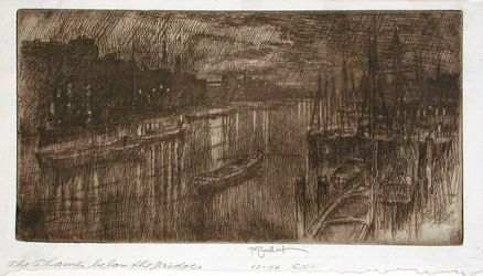 The Thames Below the Bridge