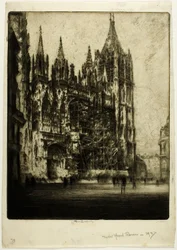 The West Front, Rouen Cathedral