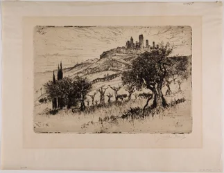 Towers of San Gimignano, Outside the Walls