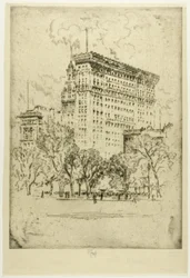 Union Square and Bank of Metropolis