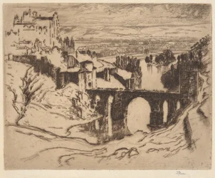 Untitled [Bridge of St. Martin, Toledo]