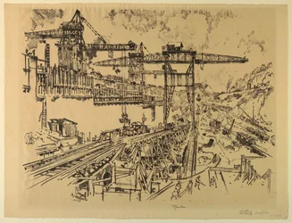 Walls of Miraflores Lock