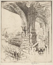 Within the Ferry, Cortlandt Street, New York