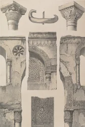Details, Mosque of Ibn Tulun, 1843