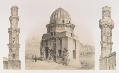 Tombs and Minarets, Cairo, 1843