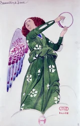 Costume for an angel in The Damnation of Faust by Hector Berlioz