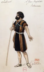 Giovanni Battista for Salome, by Richard Strauss, Performed at the Opera Garnier in Paris, May 3