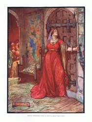 Brave Catherine Tried in Vain to Keep Them Back