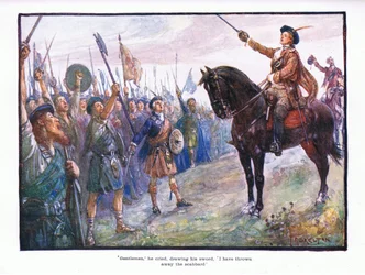 Gentlemen, He Cried, Drawing His Sword, I Have Thrown Away the Scabbard