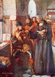 Nobles Visiting William Caxton