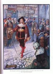 The Marquis Looked So Handsome, Grand and Grave, That Everyone Was Full of Sad Astonishment