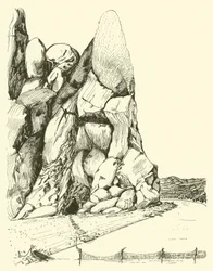 Cave Where the Man and Woman Lived First of All