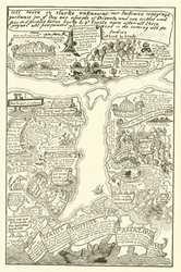 Map of the Turbid Amazon in Red and Black